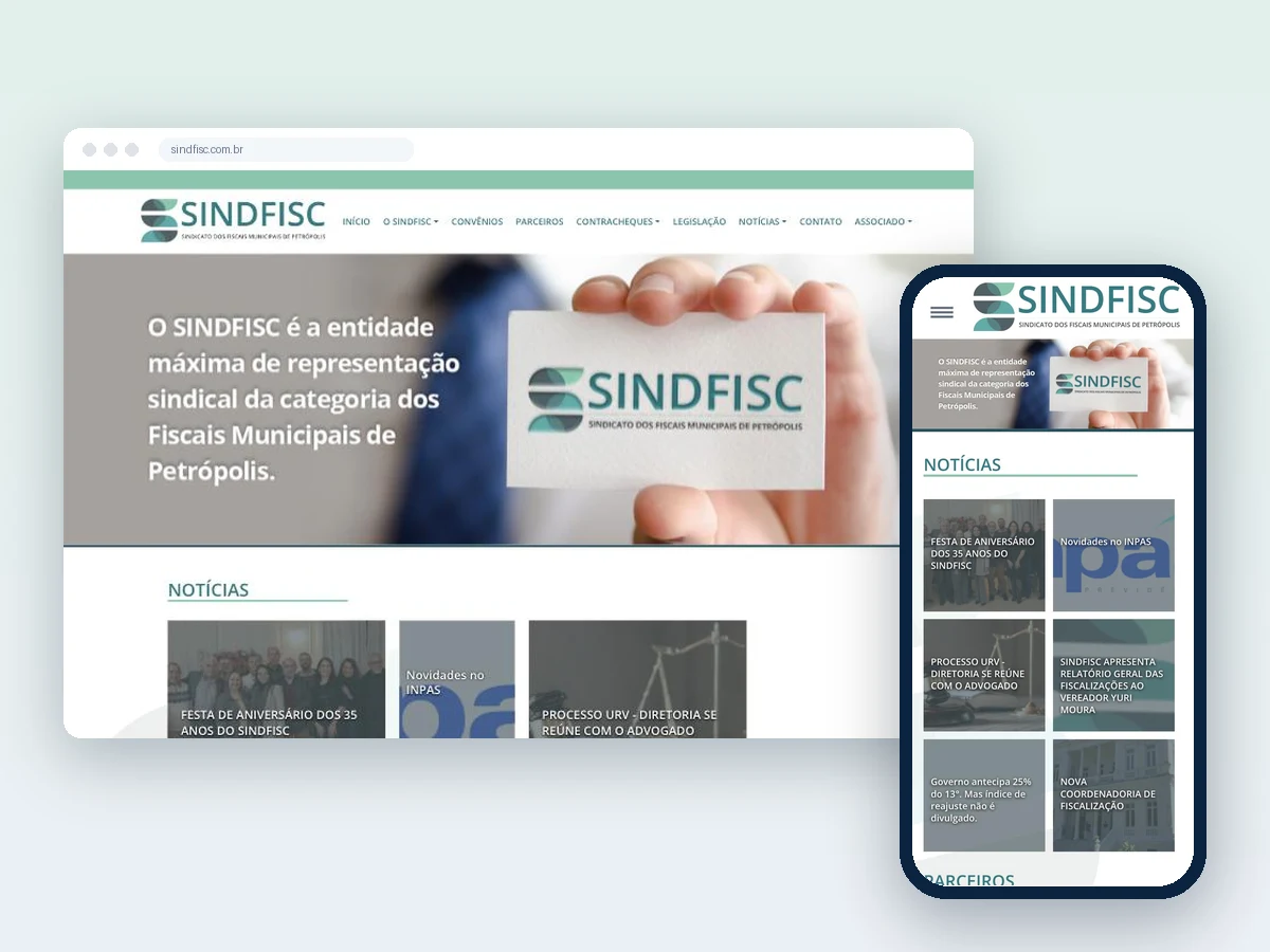 SINDFISC — Sindicato dos Fiscais Municipais de Petrópolis